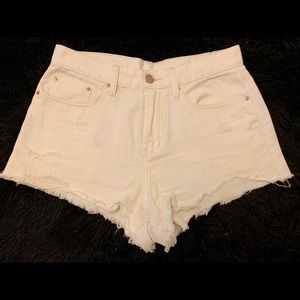 BDG Girlfriend High-Waisted Denim Short